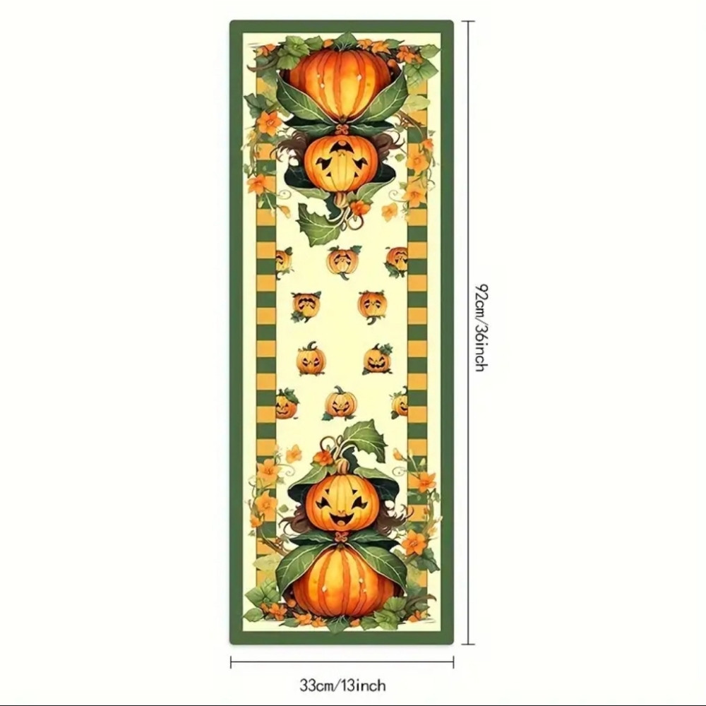 Autumn 🍂 Harvest Table Runner. Size 13" x 36". NIP